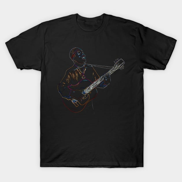 guitar player T-Shirt by hottehue